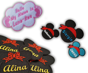 Custom Kids Name Patches