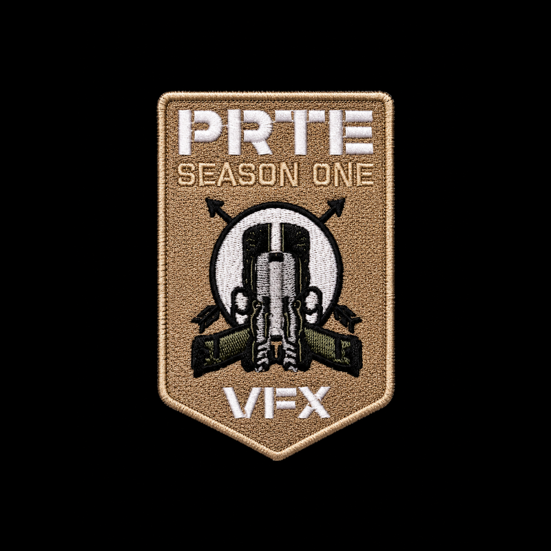 Crew badge for film — custom embroidery by Emporium Embroidery
