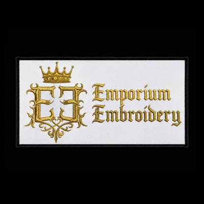 Emporium Embroidery Patch — custom embroidery by Emporium Embroidery