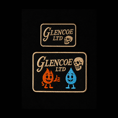 Glencoe patch — custom embroidery by Emporium Embroidery
