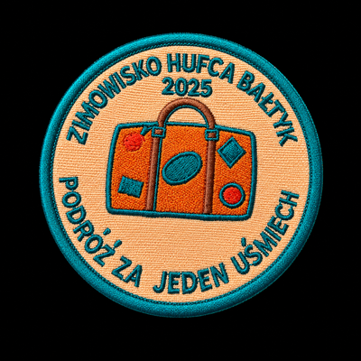 Holiday Patch — custom embroidery by Emporium Embroidery