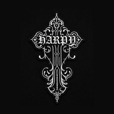 Harpy patch — custom embroidery by Emporium Embroidery