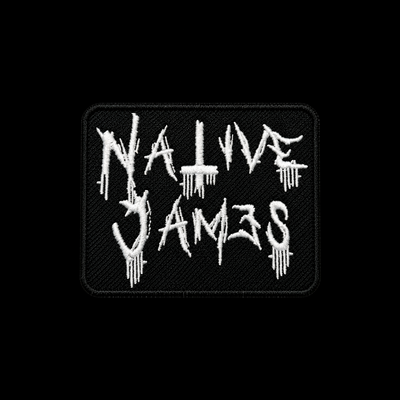 Native james patch — custom embroidery by Emporium Embroidery