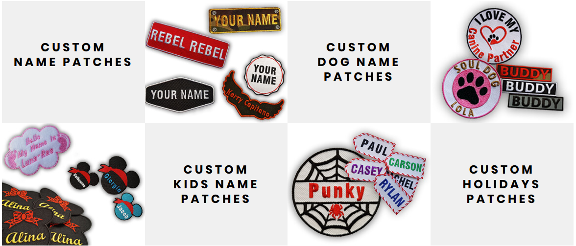 Custom Personalised Embroidered Patches Blog